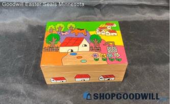 Farm Design Wooden Box