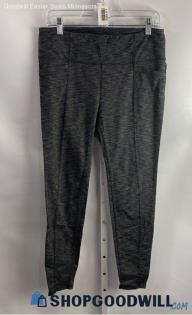 Athleta Women's Heather Charcoal Active Leggings - Sz L