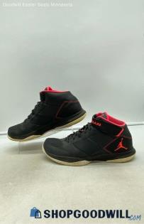 Nike Men's Jordan BCT Mid 2 'Anthracite Infrared' Black Sneakers Sz 12