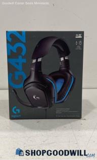 Logitech G432 DTS X 7.1 Surround Sound Wired Gaming Headset- Sealed