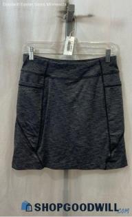 Athleta Women's Heather Gray Active Skort - Sz ST