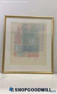 P Jaeger Signed Matted&Framed "Adore Pastel II" Watercolor Print 1/1 PICKUP ONLY