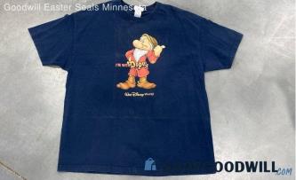 Im With Dopey Navy Blue Graphic T-shirt by Walt Disney World