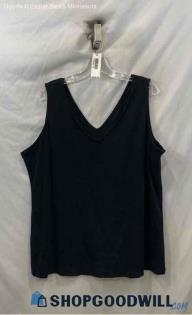 Lane Bryant Women's Black Sleeveless Blouse - Sz 18