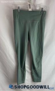 Athleta Women's Sage Green High Waisted Ankle Leggings - Sz S