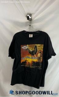 Bike Week Men's Black 60th Annual 2001 Graphic VTG T-Shirt - Sz L