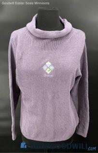 Polar Premium Collection women's Lavender/Mauve LS sweater - Sz L