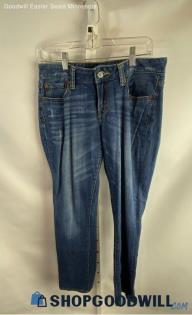 Lucky Brand Women's Blue Wash Slim Straight Jeans - Sz 8