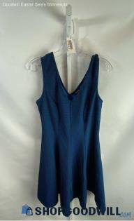 NWT Torrid Women's Blue Polka Dot Mesh Swing Tank Dress - Sz 0