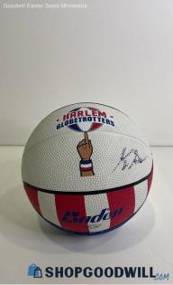 Baden Harlem Globetrotters Souvenir Small Basketball Signed