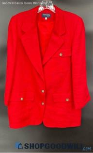 Country Shop Moygashel Rish Linen Red blazer - Sz S