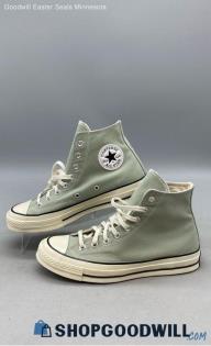 Converse Men's Chuck 70 High Sage Green Canvas Sneakers Sz 7.5