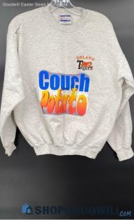 Delano Tigers Couch Potato LS Sweatshirt by Hanes Ultimate Edition - Sz M