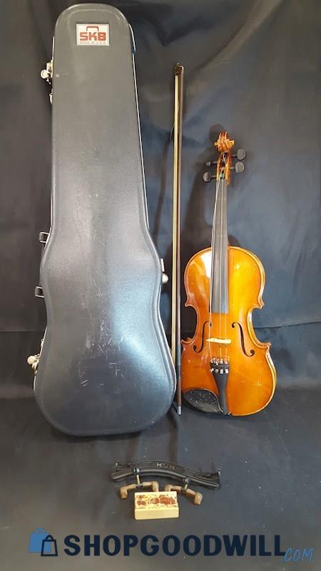 Lewis Violin Made In Germany Model 100 71277 4\4 With Case ...