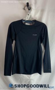 Columbia Women's Black Insulated Performance Fitted Long Sleeve Shirt - Sz PS