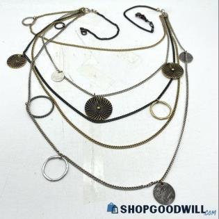 Signed BOHM Multi-Strand Circle Necklace