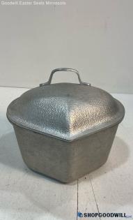 Silver Seal Cast Vintage Century Aluminum Pot & Lid Cookware No Handle