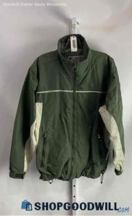 Columbia Women's Green Jacket - Sz S