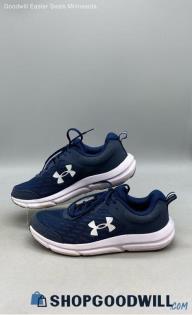 Under Armour Men's Charged Assert 10 Navy Mesh Sneakers Sz 11.5