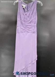 David's Bridal Women's Sleeveless Dusty Mauve formal dress - Sz 10