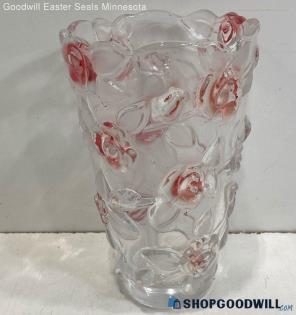 Mikasa Bella Rosa Crystal Vase