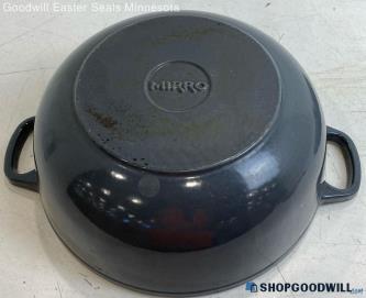 Mirro 4.8 Quart Cast Iron Enamel Coated Interior Dutch Oven