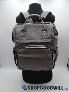 Lovevook Gray Nylon Backpack Handbag Purse