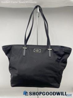 Kate Spade Black Nylon Tote Shoulder Bag Womens Handbag/Purse