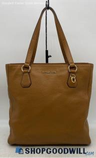 Michael Kors Brown Tote Womens Pebbled Leather