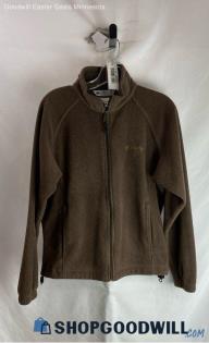 Columbia Women's Brown Fleece Jacket - Sz M