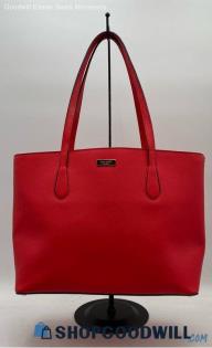 Kate Spade Laurel Way Jaelyn Large Red Saffiano Leather Tote Handbag/Purse