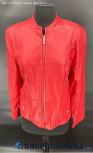 Together Red Sheep Nappa Women's jacket - Sz 12