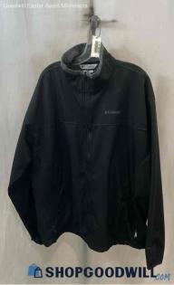 Columbia Men's Black Softshell Jacket - Sz XXL