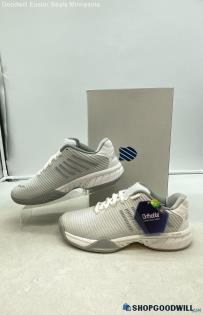 NWB K-Swiss Women's Hypercourt Express White Mesh Tennis Shoes Sz 5.5