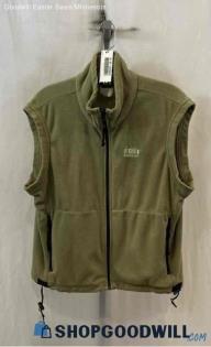 REI Unisex Olive Green Full Zip Vest - Sz M