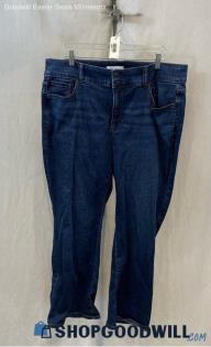 Lane bryant Women's Dark Blue Bootcut Jeans - Sz 18