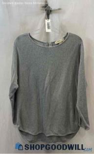 Michael Kors Women's Gray Long Sleeve Shirt - Sz L