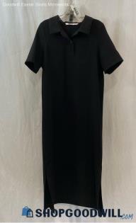 Zara Women's Black Short Sleeve Midi T-Shirt Dress- Sz XL