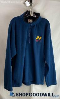 Competitors View Men's VTG Navy Fleece Embroidered Jeff Gordon Sweatshirt -Sz XL