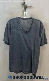 Lucky Brand Men's Blue Sheer T-Shirt - Sz M