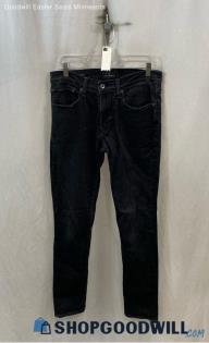 Lucky Brand Men's Black Slim Straight Leg Jean - Sz 30x32