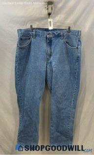 Carhartt Men's Light Blue Traditional Straight Leg Jeans - Sz 40x30