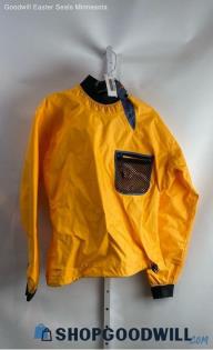 Lotus Designs Women's Yellow Rain Jacket - Sz M