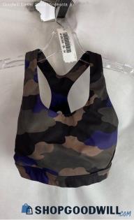 Athleta Women's Gray/Black Racerback Sports Bra - Sz XS