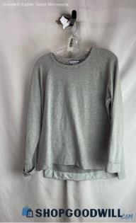 Athleta Men's Light Gray Pullover Sweater - Sz M