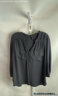 Torrid Women's Dark Gray Blouse - Sz 2