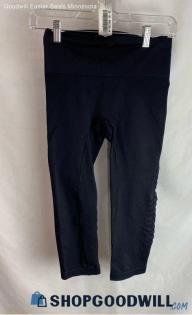 Athleta Women's Black Cropped Leggings - Sz S