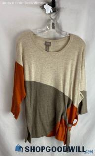 Chico's Women's Multicolored Tunic Knit Long Sleeve - Sz M