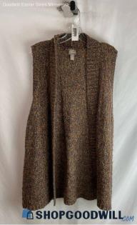 Chico's Women's Multicolored Knit Open Cardigan - Sz XL