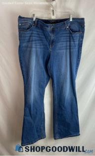 Torrid Women's Dark Blue Slim Bootcut Jeans - Sz 24